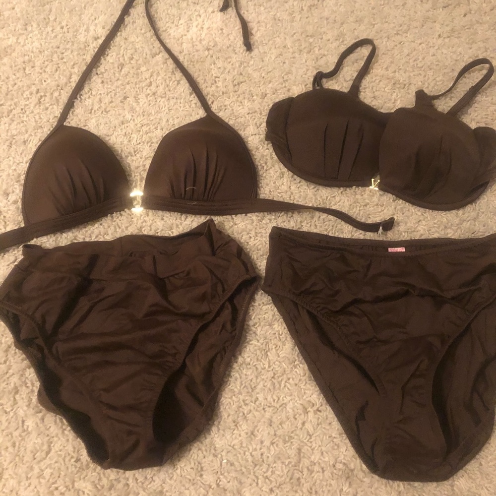 COPY - Mix and match brown Venus bikinis
